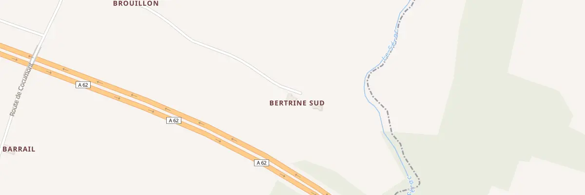 Plan du 2201 Rte de Cocumont à Marcellus