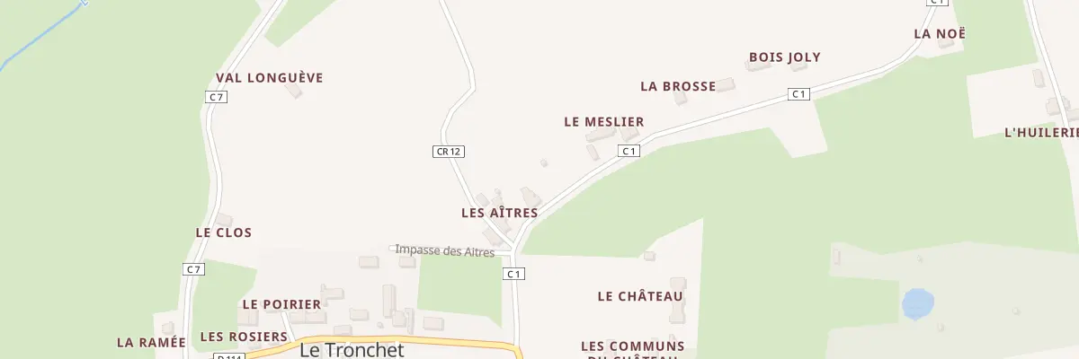 Plan du 5 Rte d’Assé-le-riboul au Tronchet