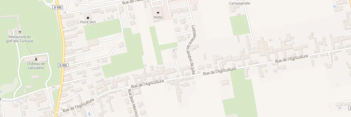 Plan du 24B Rue de l’Agriculture à Laloubère