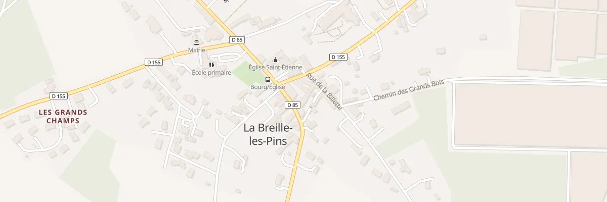 Plan du 10 Rue du Vau Chevré à La Breille-les-Pins