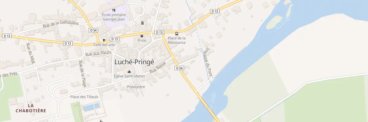 Plan du 3 Imp Victor Hugo à Luché-Pringé