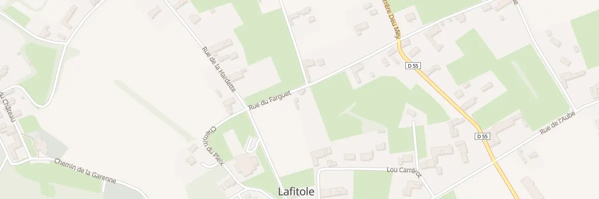Plan du 4 Rue du Farguet à Lafitole
