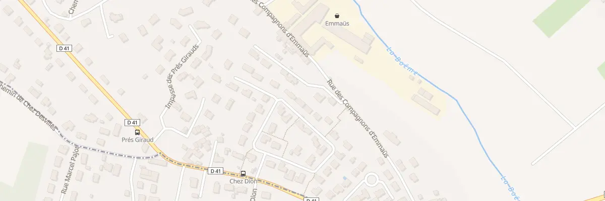 Plan du 29 Rue Lucie Aubrac à La Couronne