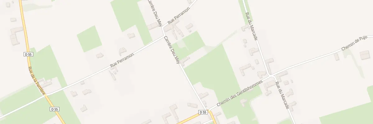 Plan du 16 Rue Carrere Deu Mey à Lafitole