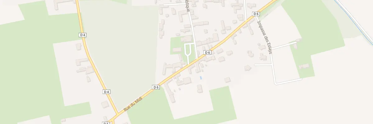 Plan du 45B Rue du Midi à Artagnan