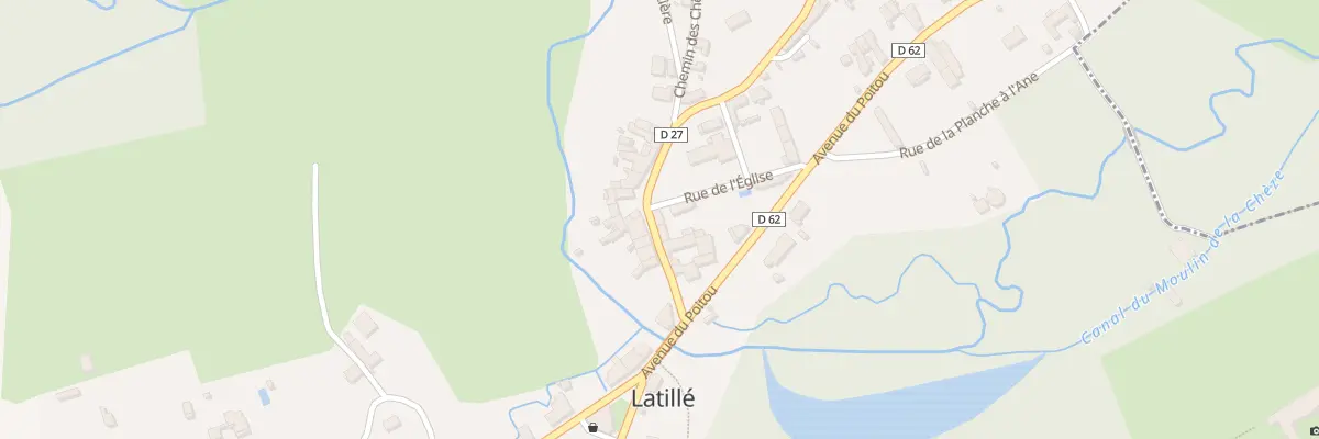 Plan du 4 Rue du Petit Bourg à Latillé