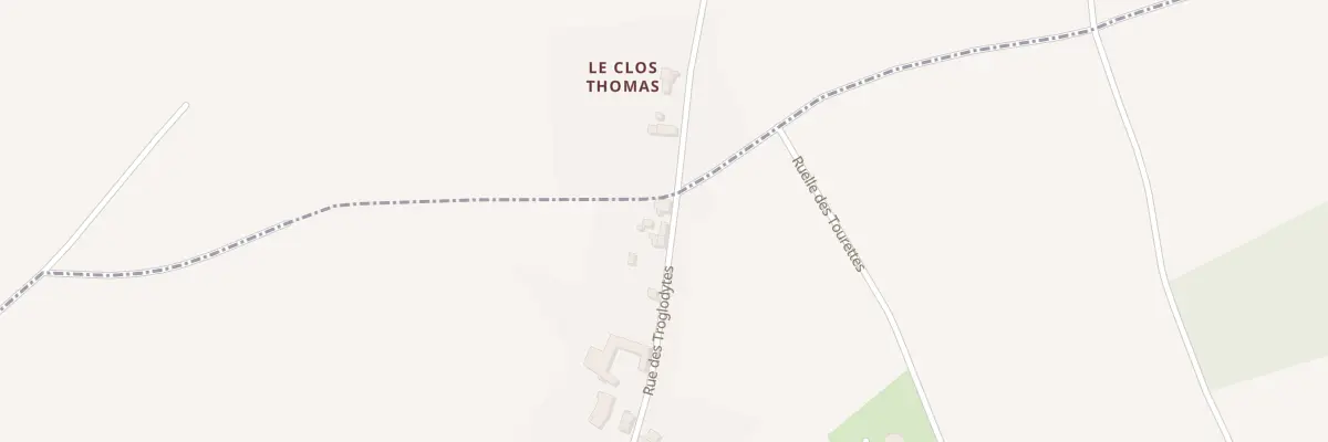 Plan du 1 Rue des Troglodytes à Chalais