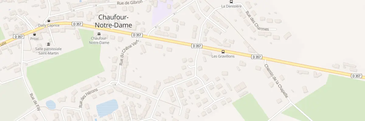 Plan du 3 Crs des Pruniers à Chaufour-Notre-Dame