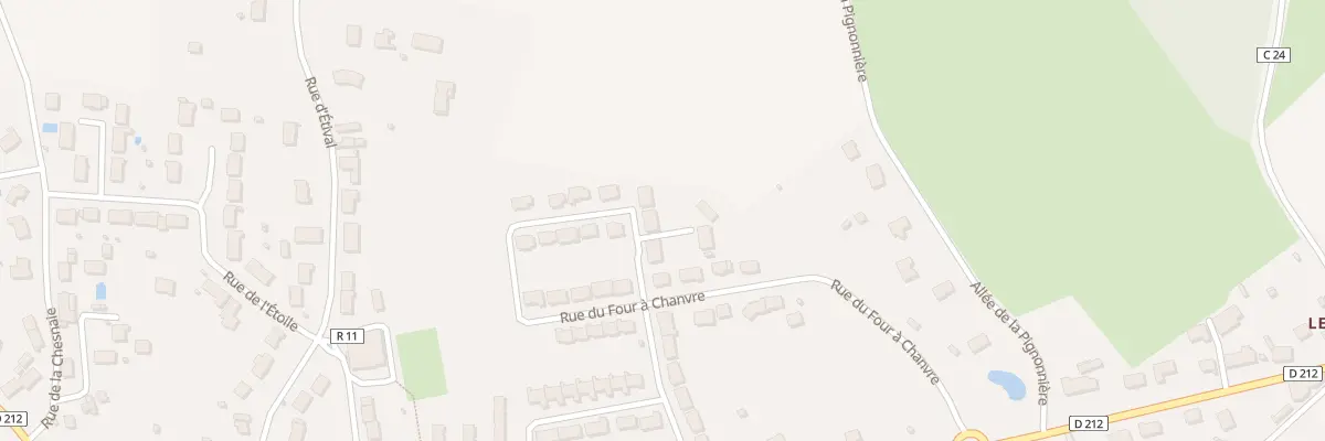Plan du 29 Rue du Four A Chanvre à Voivres-lès-le-Mans