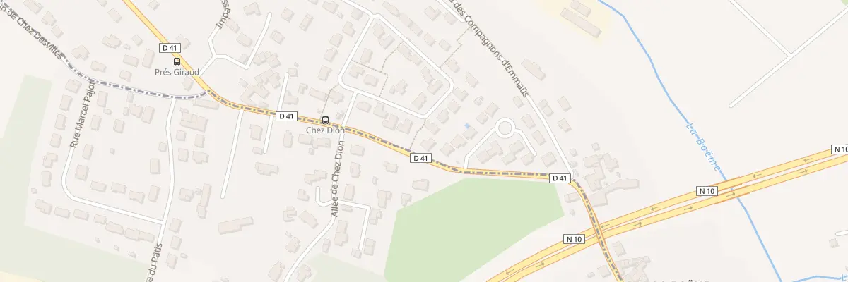 Plan du 9 Rue Lucie Aubrac à La Couronne