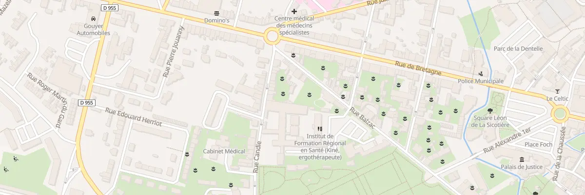 Plan du 37B Rue Balzac à Alençon