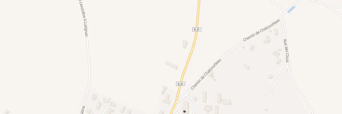 Plan du 5330F Rte de Vouillé à Boivre-la-Vallée