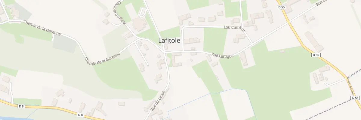 Plan du 2 Rue Lartigue à Gensac