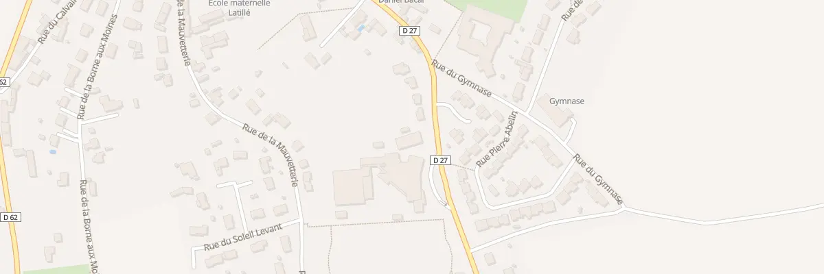 Plan du 66 Rue du Docteur Roux à Latillé