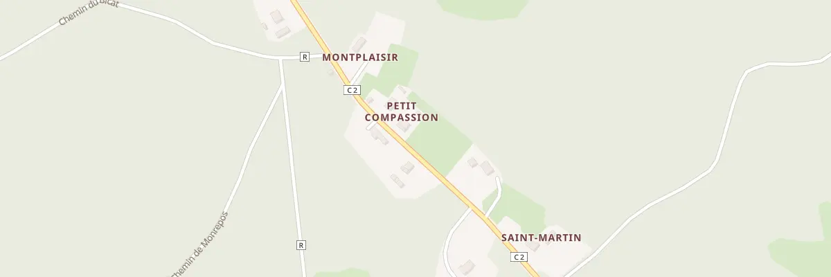 Plan du 72 Les Oumpres à Arx
