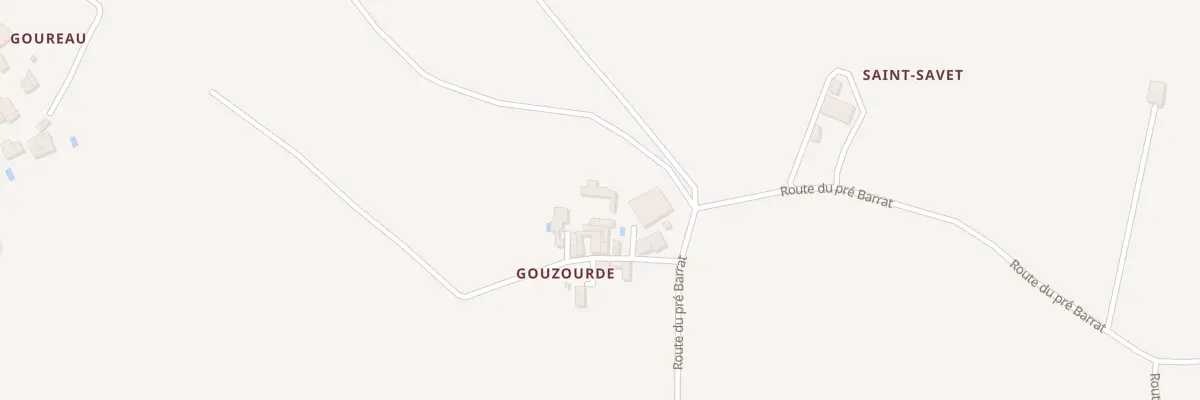 Plan du 5124 Gouzourde à Massugas