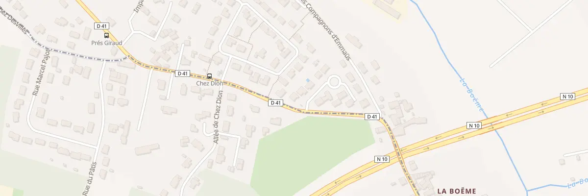 Plan du 1 Rue Jean Keruzore à La Couronne