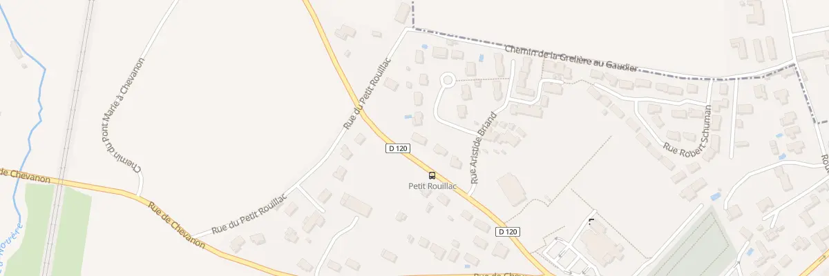 Plan du 1 Rue Jean Monnet à Linars