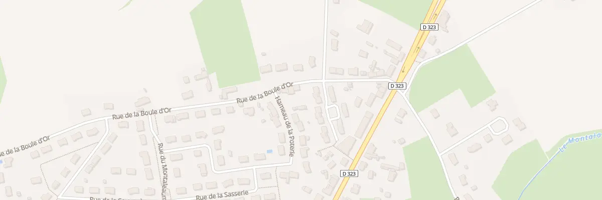 Plan du 21 Rue de la Boule D Or à Cérans-Foulletourte