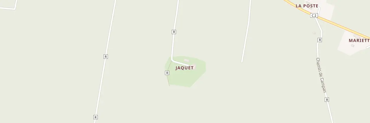 Plan du 5000F Jaquet à Arx