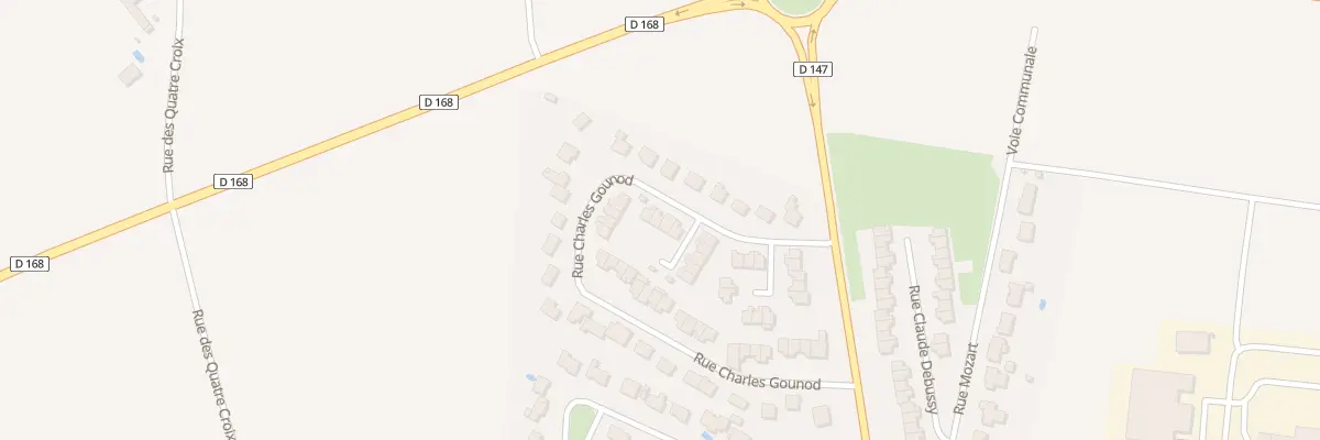Plan du 52 Rue Charles Gounod à Loudun
