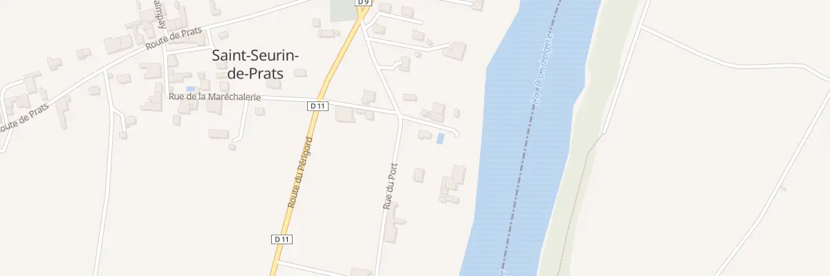 Plan du 16 Rue du Port à Saint-Seurin-de-Prats