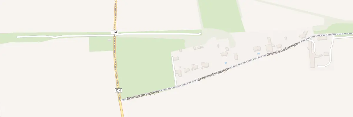 Plan du 12 Che de Lapeyre à Artagnan