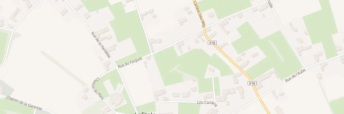Plan du 4T Rue du Farguet à Lafitole
