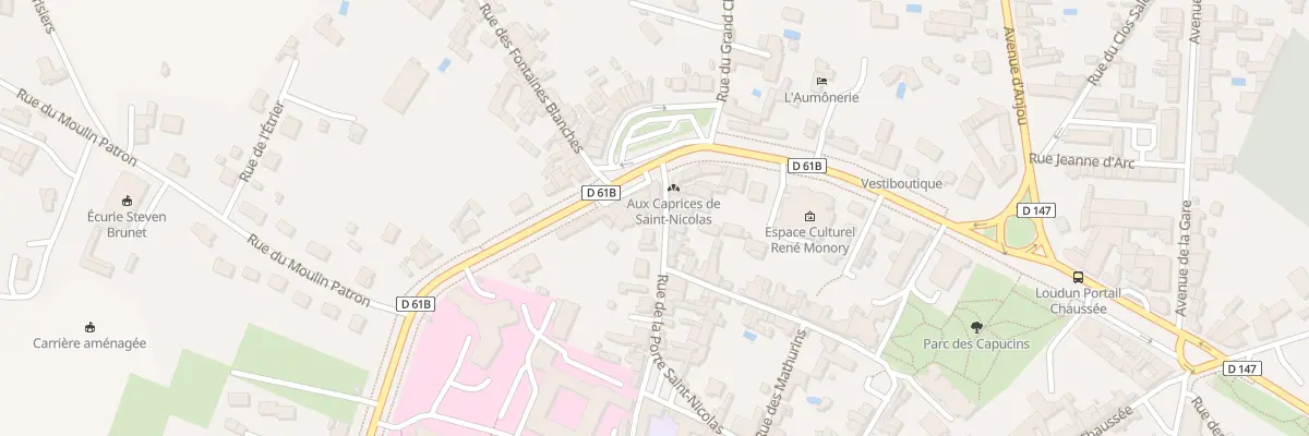 Plan du 53 Rue de la Porte Saint-Nicolas à Loudun