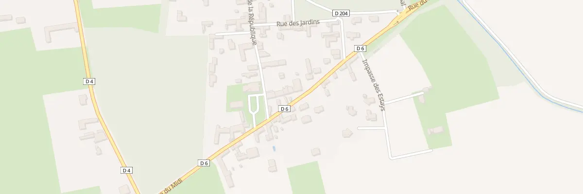 Plan du 53 Rue du Midi à Artagnan