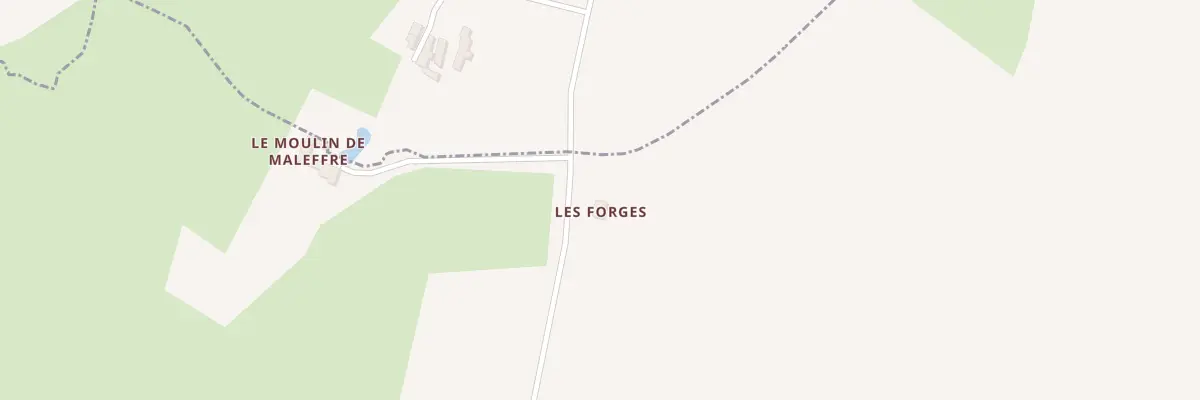 Plan du 5128 Les Forges à Bérus