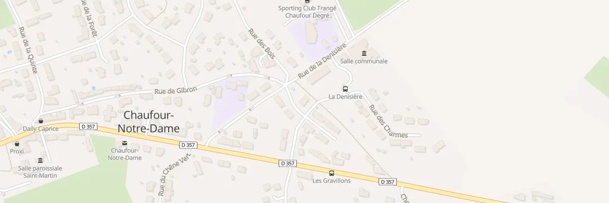Plan du 5 Rue des Charmes à Chaufour-Notre-Dame