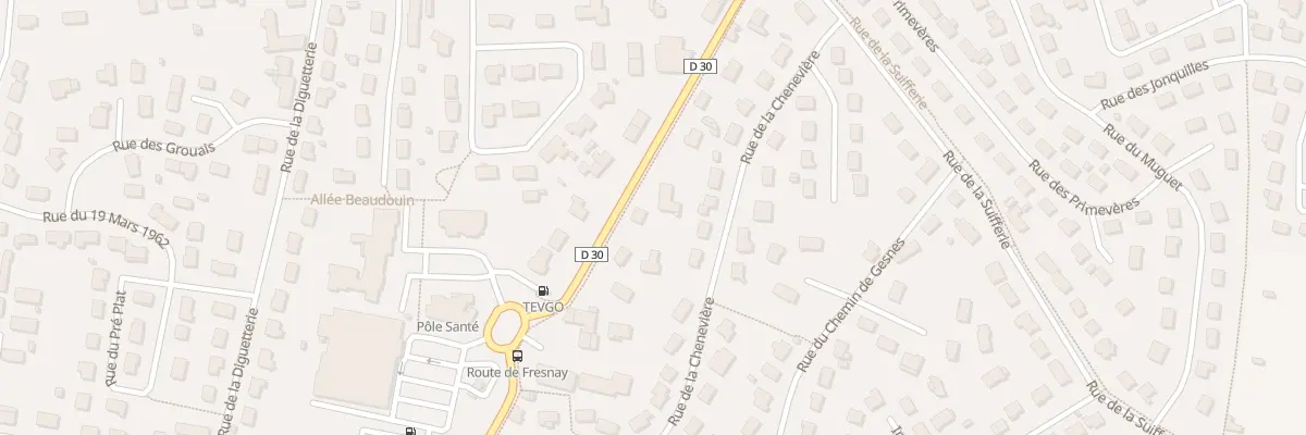 Plan du 17 Rte de Fresnay à Saint-Germain-du-Corbéis