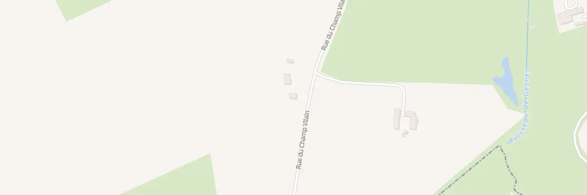 Plan du 370 Rue du Champ Vilain à Arçonnay