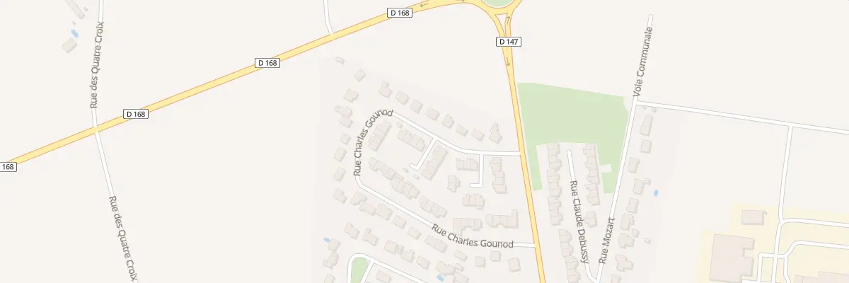 Plan du 56 Rue Charles Gounod à Loudun
