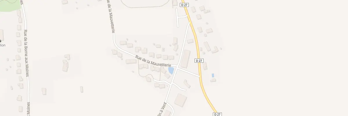 Plan du 53 Rue de la Mauvetterie à Latillé