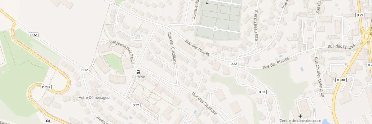 Plan du 3 Imp des Phares à Sainte-Adresse