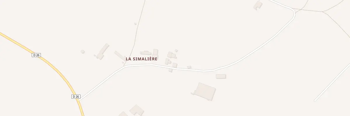 Plan du 6 La Simalière à Saint-Sauvant
