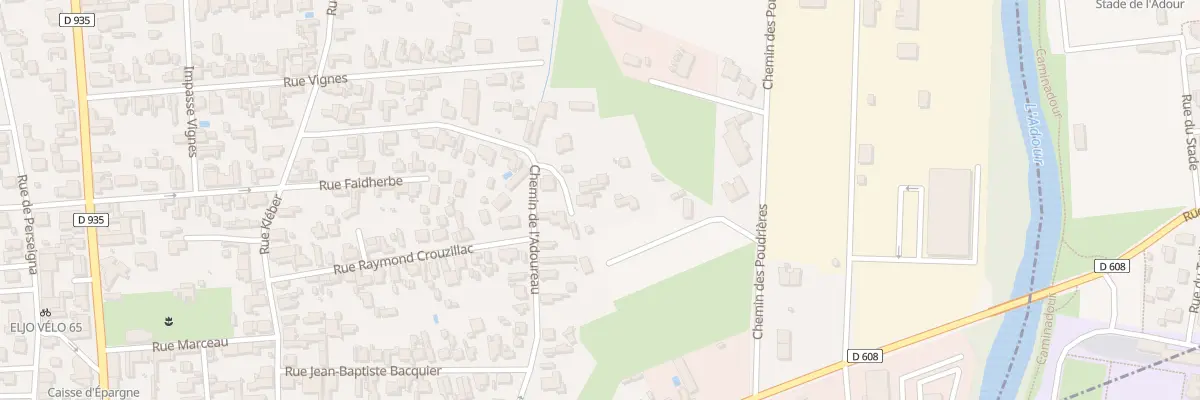 Plan du 7 Imp Louis Soula à Tarbes