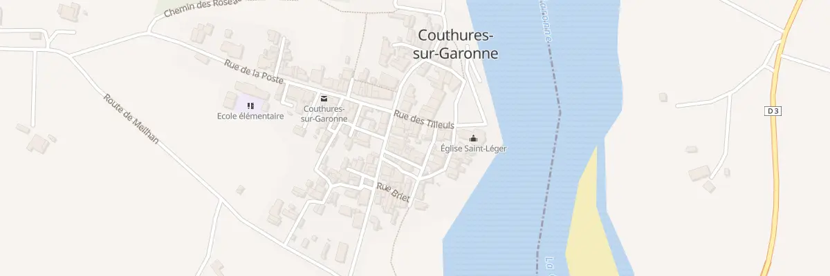 Plan du 150A Le Bourg à Couthures-sur-Garonne