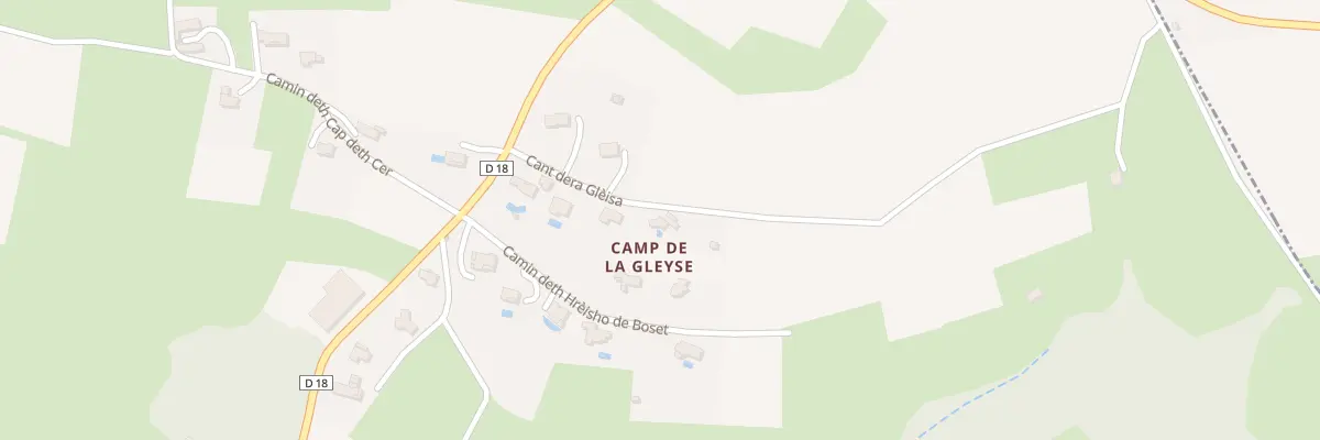Plan du 8 Che Cant Dera Gleisa à Visker