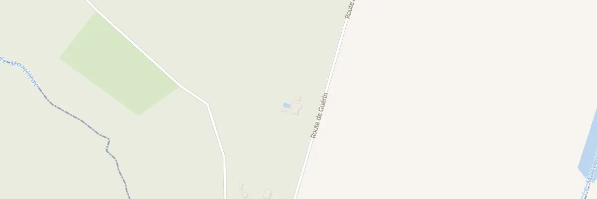 Plan du 4340 Rte de Guérin à Montpouillan