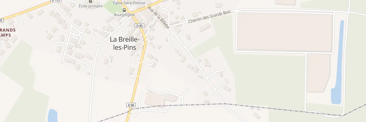 Plan du 4 Rue de la Billette à La Breille-les-Pins