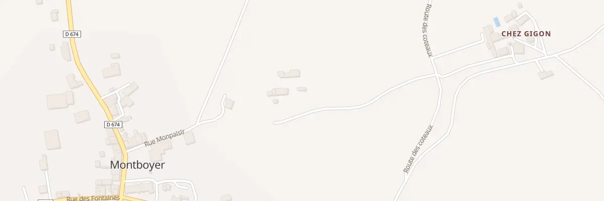 Plan du 8 Chez Fragnaud à Montboyer