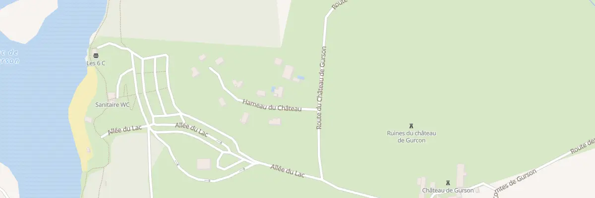 Plan du 68 Ham du Château à Carsac-de-Gurson