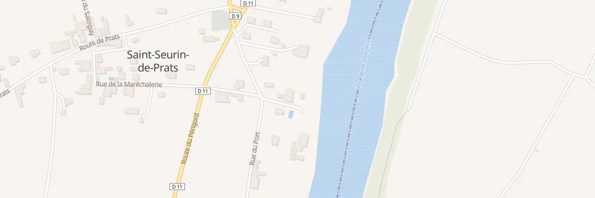 Plan du 1 Imp Port de Rey à Saint-Seurin-de-Prats