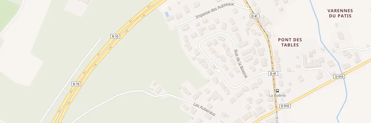 Plan du 23 Rue de la Boême à Roullet-Saint-Estèphe
