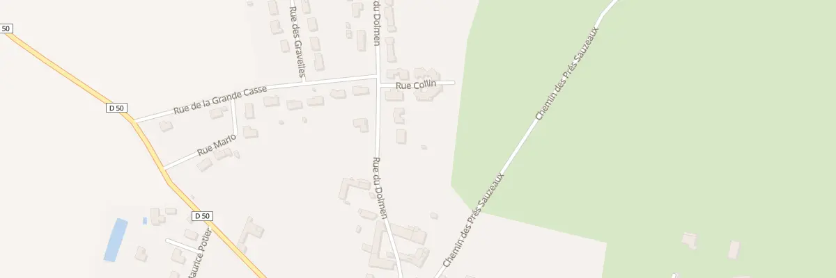 Plan du 14 Rue du Dolmen à Bournand