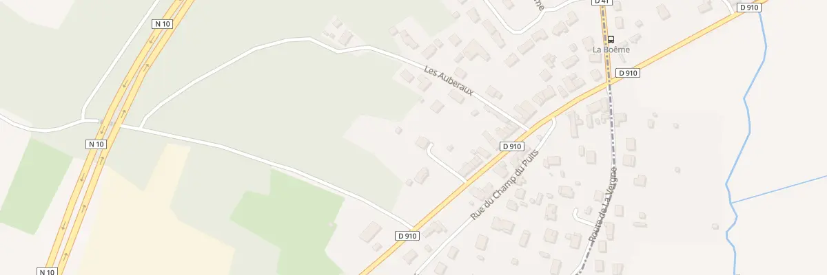 Plan du 9 Rte d’Angoulême à Roullet-Saint-Estèphe