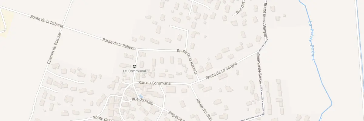 Plan du 2 Rte de la Raberie à Roullet-Saint-Estèphe